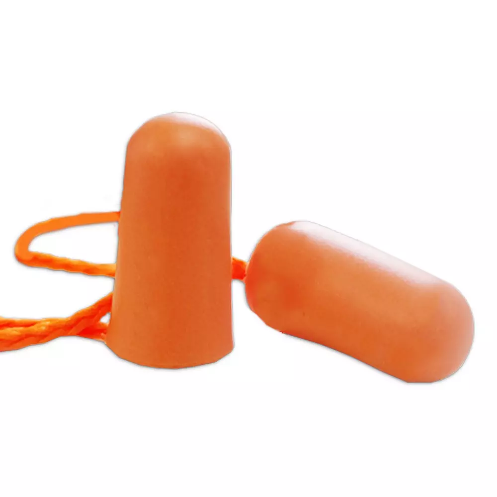 Venus N-101 Disposable Earplug Soft Polyurethane Foam 32 dB NRR Orange, 110612701 (Pack of 1500)