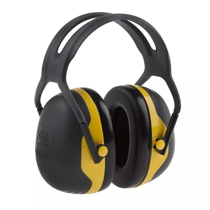 3M X2A Ear Defender with Headband 31dB Black Yellow, X2A-GA