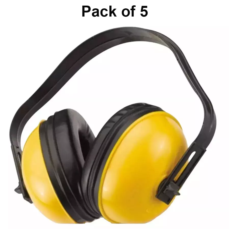beggosafe-earmuffs-23-db-noise-reduction-ratio-free-size-yellow-black-plastic-pack-of-5