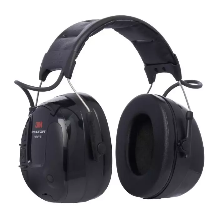 3M ProTac III Wireless Listen Only Electronic Ear Defenders with Headband 32dB, MT13H221A