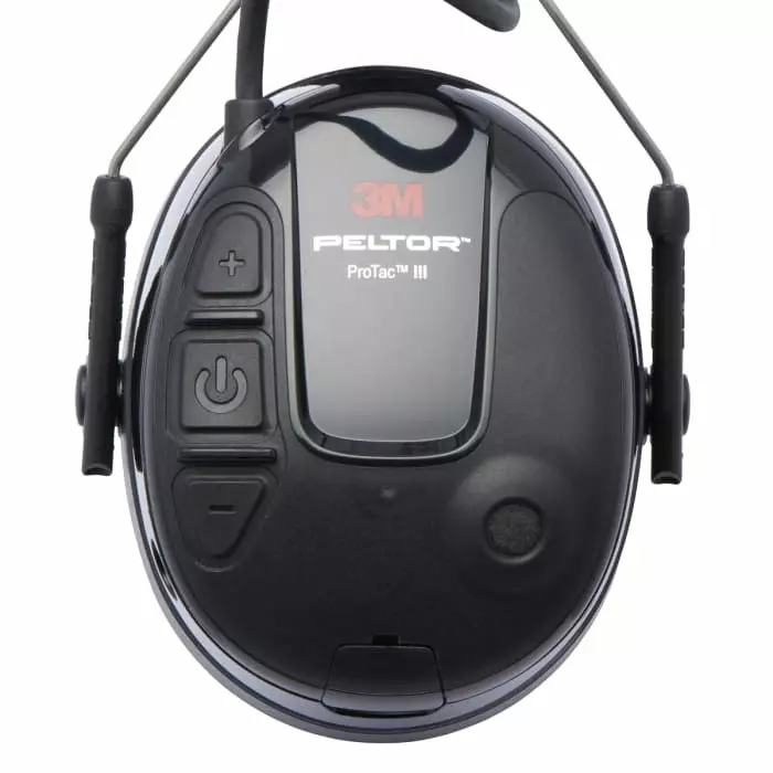 3M ProTac III Wireless Listen Only Electronic Ear Defenders with Headband 32dB, MT13H221A