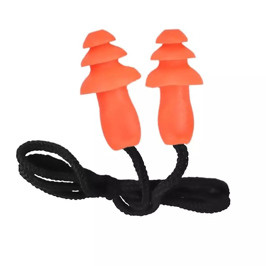 BISON LIFE NoiseGard Ear Plug Corded Re-Usable TPR 31 dB, EP3232