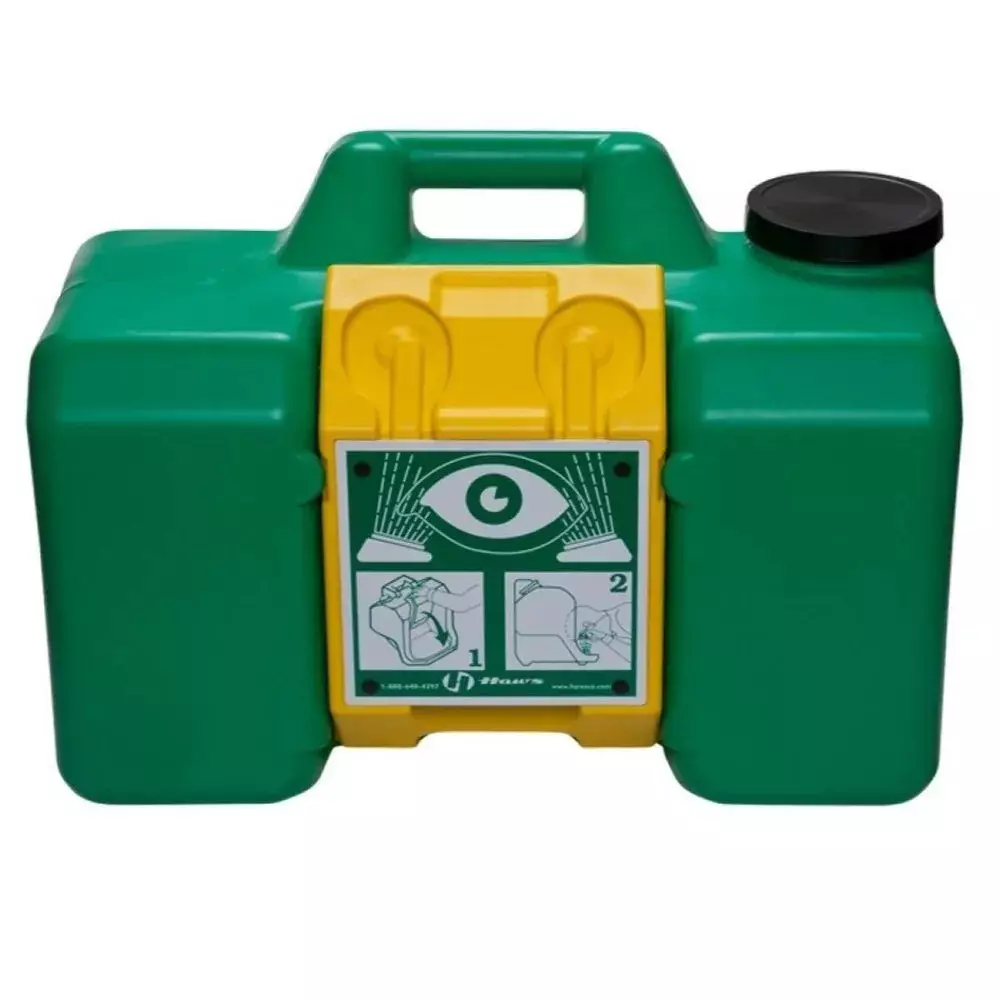 Scott Portable Emergency Eye Wash Station 34 L Simple Push-Handle Operation 8 Kg