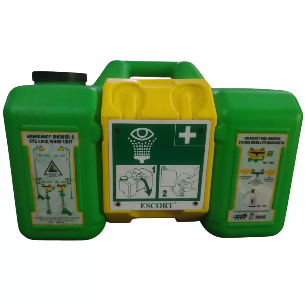 Scott Portable Emergency Eye Wash Station 34 L Simple Push-Handle Operation 8 Kg
