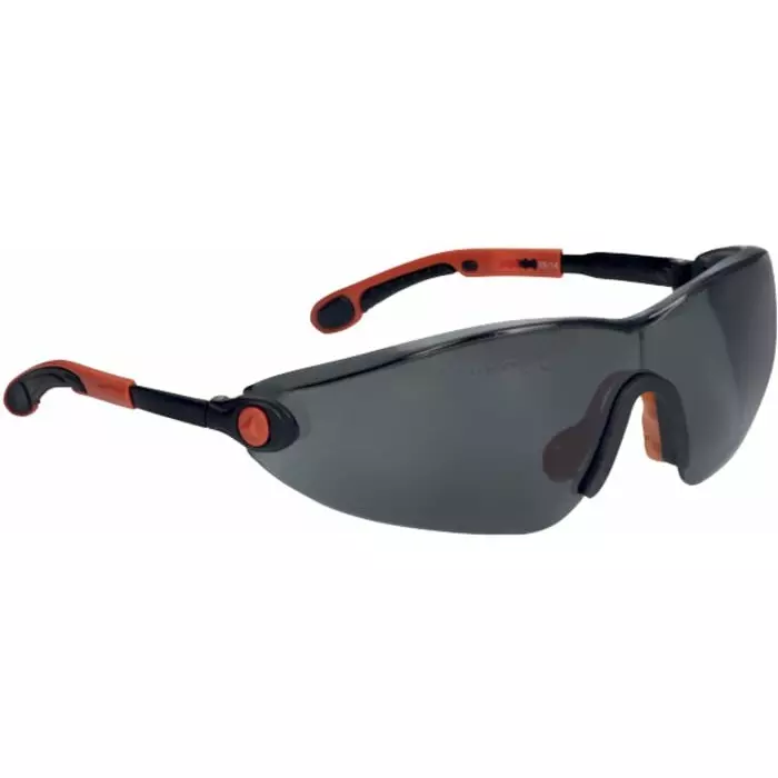Delta Plus Anti-Mist Safety Glasses Smoke Polycarbonate Lens, VULCANO2 SMOKE (Pack of 10)