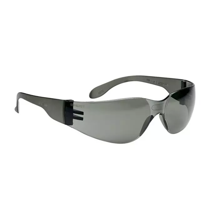 Bolle Safety BL100 Safety Glasses Smoke Polycarbonate Lens, BL100N20W (Pack of 25)