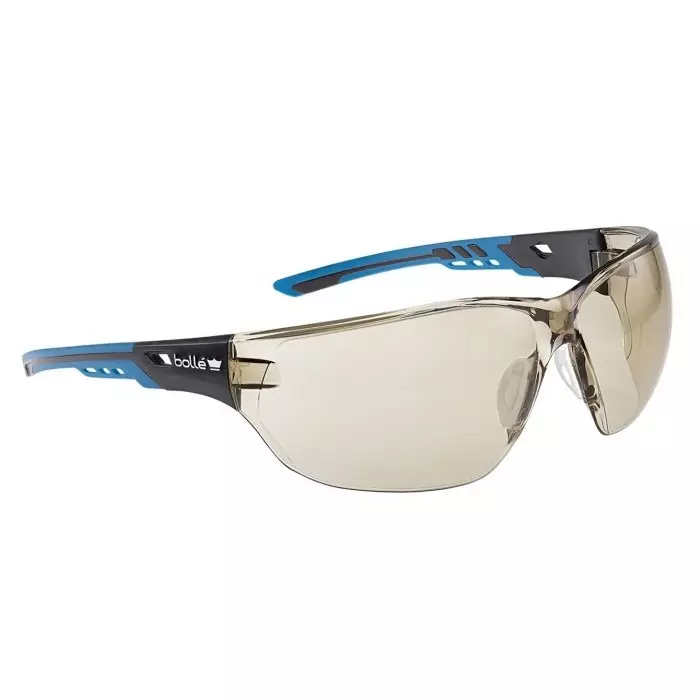 Bolle Safety NESS+ Anti-Mist UV Safety Glasses Copper Polycarbonate Lens, NESPSN30E (Pack of 10)