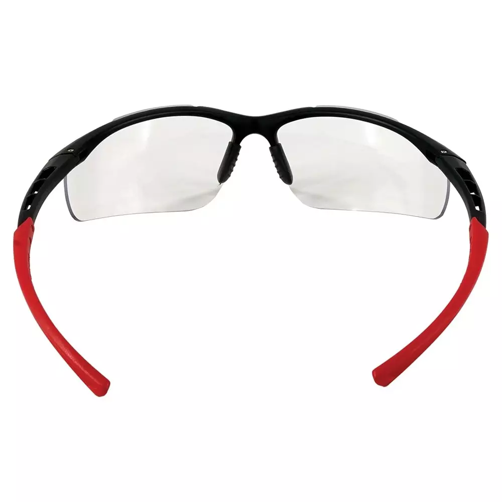 The Mask Lab Safety Goggle Antifog Antiscratch Semi Rim Red, EF-06 (Pack of 12 Pcs)