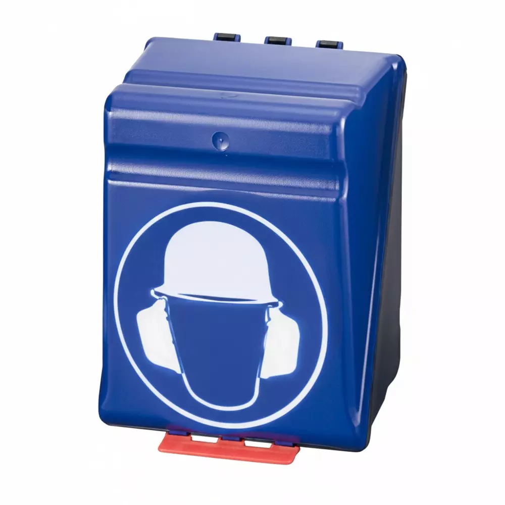 AS ONE Safety Protection Equipment Store Box for Protective Eyewear ABS Resin Blue, MAXI-6