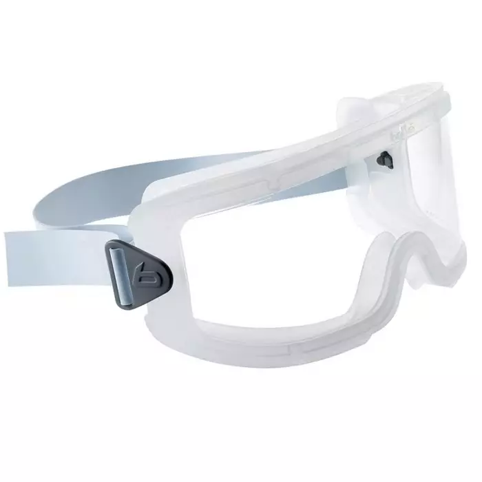 Bolle Safety ELAT Anti-Mist Safety Glasses Clear Polycarbonate Lens Vented, ELATPR (Pack of 5)