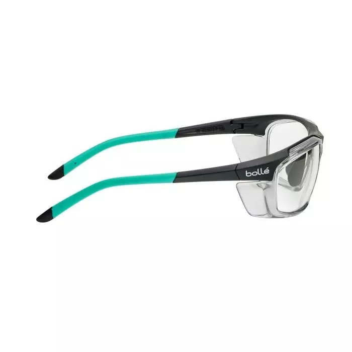 Bolle Safety HARPER UV Safety Glasses Clear PC Lens, PXFHARP208