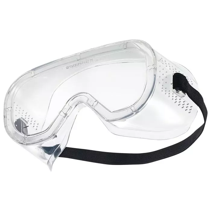 Facom Scratch Resistant Anti-Mist Safety Goggles with Clear Lenses, BC.5