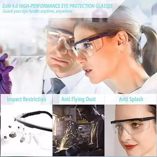 Generic Safety Spectacles Full Rim Clear Lens (Pack of 5)