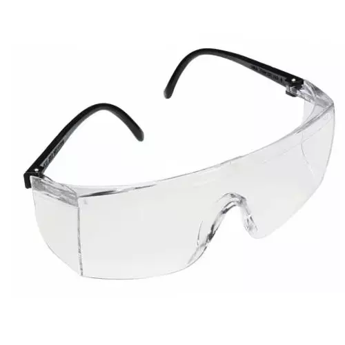 3M Safety Spectacles Clear Lens Polycarbonate Scratch-Resistant Free Size, 1709IN (Pack of 50)
