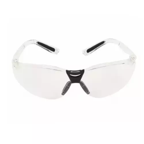 3M V3 Series Safety Spectacles Clear Lens Polycarbonate Hardcoat (Scratch-Resistant) Free Size, 11852 (Pack of 20)