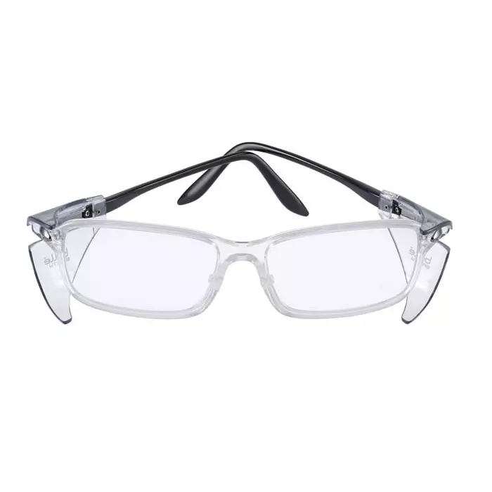 Bolle Safety B809 UV Safety Glasses Clear PC Lens, PXFB809108