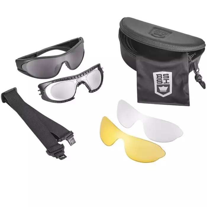 Bolle Safety RAIDER Anti-Mist Safety Glasses Clear Polycarbonate Lens, RAIDERKIT