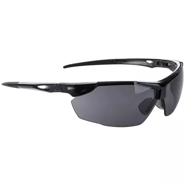 Portwest Safety Goggles Smoke Semi Rim Polycarbonate for Industrial Use, PS04