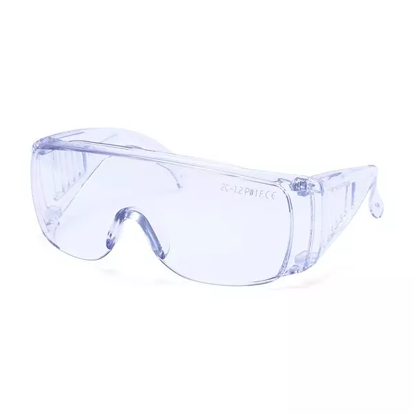 Portwest Visitor Safety Glasses Clear Rimless Polycarbonate for Industrial Use, PW30CLR