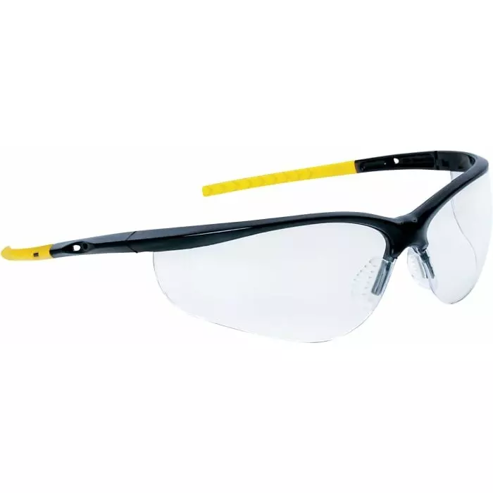 Delta Plus Anti-Mist Safety Glasses Clear Polycarbonate Lens, IRAYA CLEAR (Pack of 10)