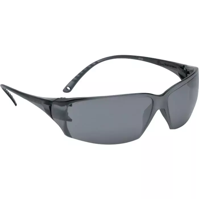 Delta Plus Safety Glasses Smoke Polycarbonate Lens, MILO SMOKE (Pack of 10)