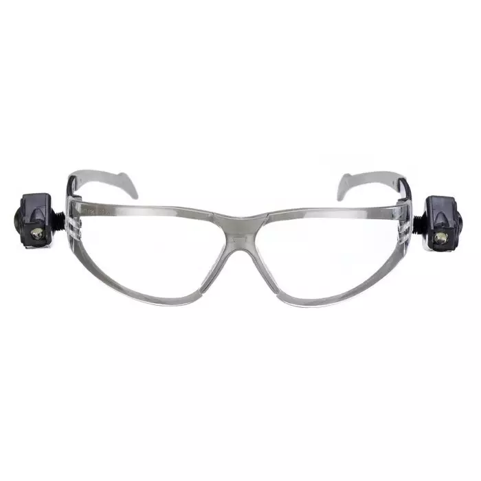 3M PELTOR Light Vision Anti-Mist UV Safety Glasses Clear PC Lens Vented, 11356-00000P