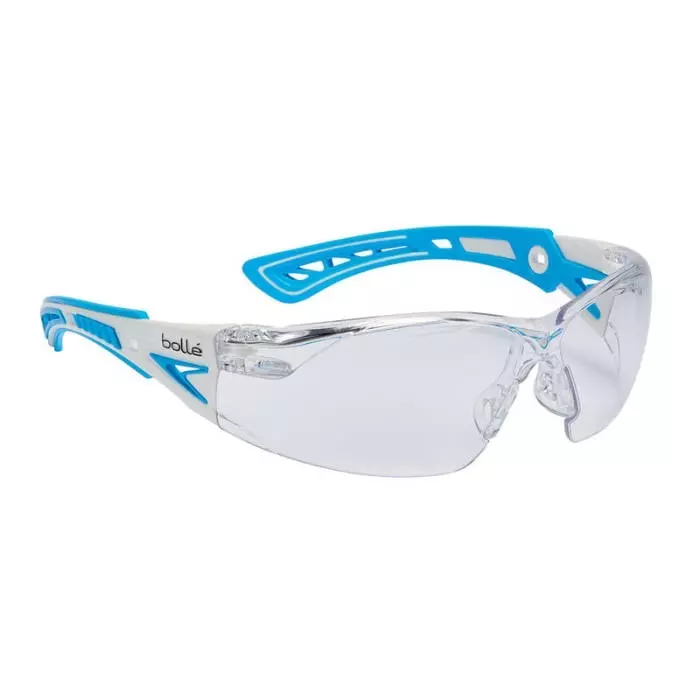 Bolle Safety PSSRU Anti-Mist Safety Glasses Clear Polycarbonate Lens, PSSRUSP0862 (Pack of 10)