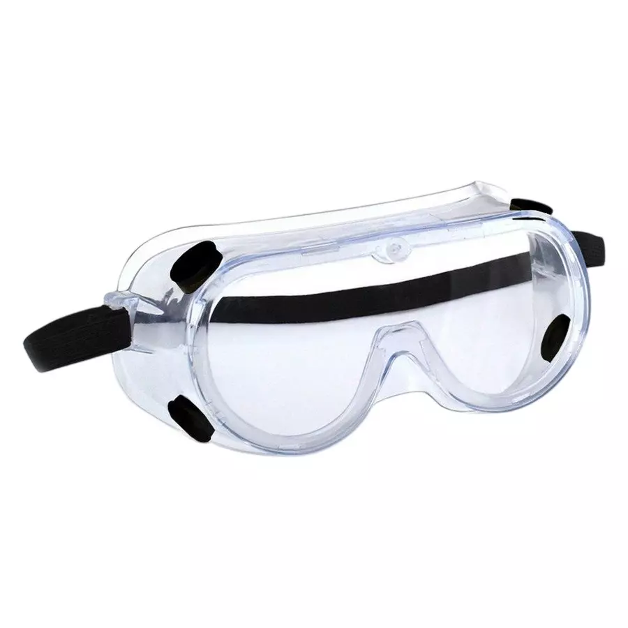 3M Safety Goggle Full Rim Silicone Clear, 1621IN Plus