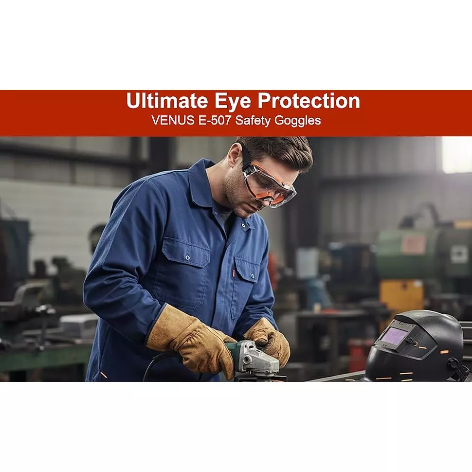 venus-e-507-safety-goggles-polycarbonate-clear-hard-coated-anti-fog-lens-full-rim-frame-wide-vision-free-size-120130501