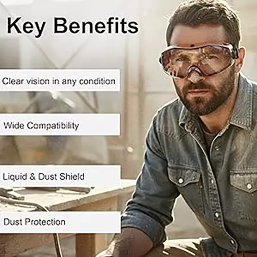 venus-e-507-safety-goggles-polycarbonate-clear-hard-coated-anti-fog-lens-full-rim-frame-wide-vision-free-size-120130501