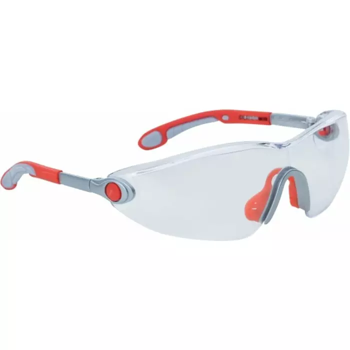 Delta Plus Anti-Mist Safety Glasses Clear Polycarbonate Lens, VULCANO2 CLEAR (Pack of 10)