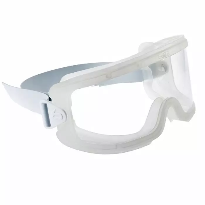 Bolle Safety ELAT Anti-Mist Safety Glasses Clear Polycarbonate Lens Vented, ELATPRS (Pack of 5)