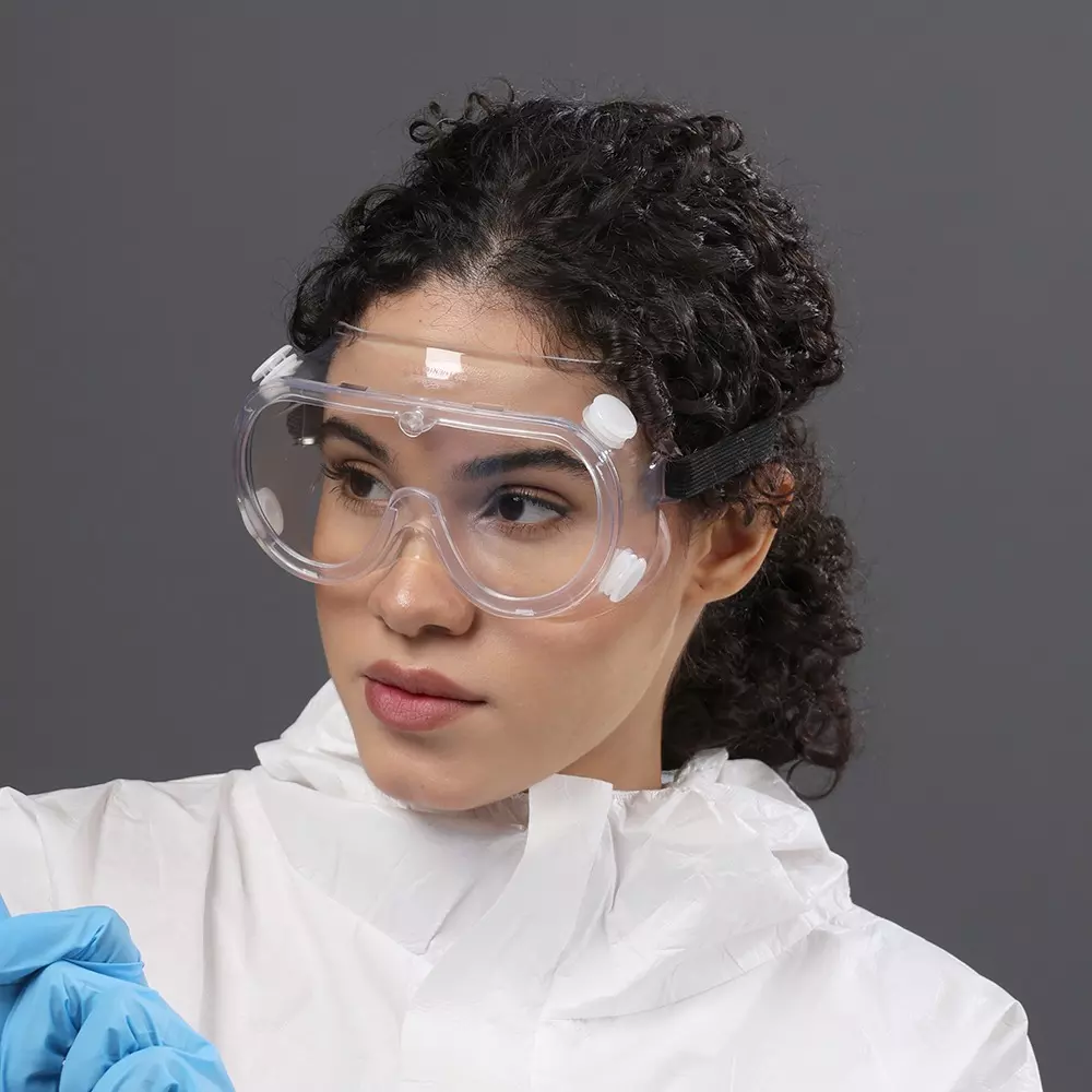 GENERIC VisonSafe Safety Goggles Clear Polycarbonate, Splash Guard