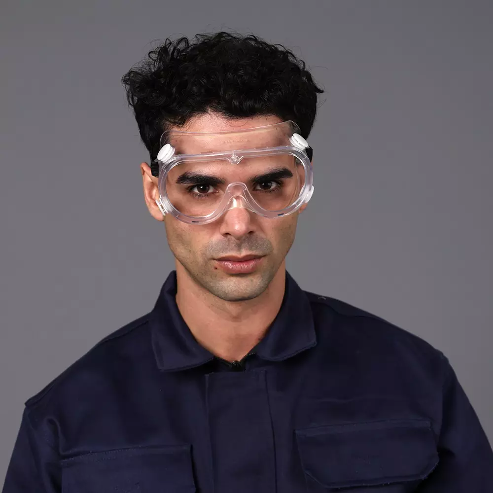 GENERIC VisonSafe Safety Goggles Clear Polycarbonate, Splash Guard