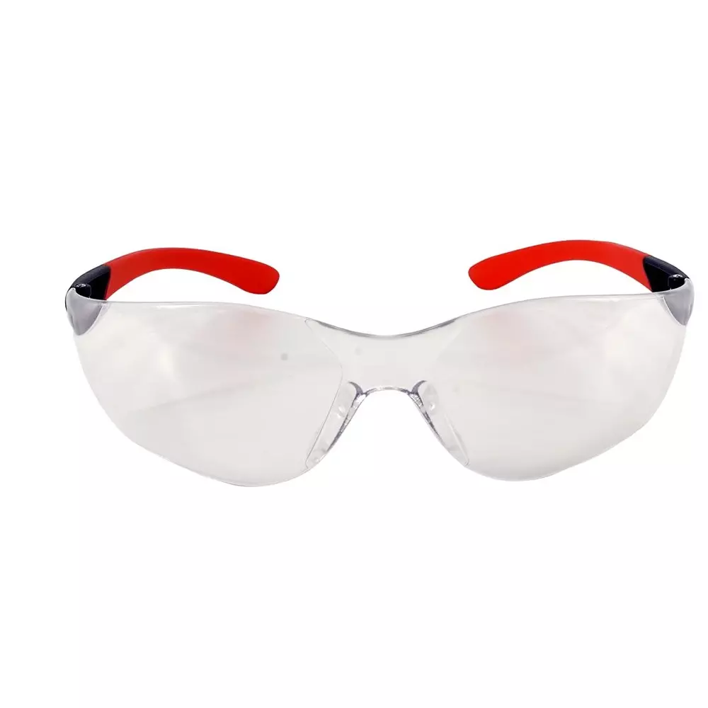 The Mask Lab Safety Goggle Antiscratch Rim Less Transparent, EF-55 (Pack of 12 Pcs)