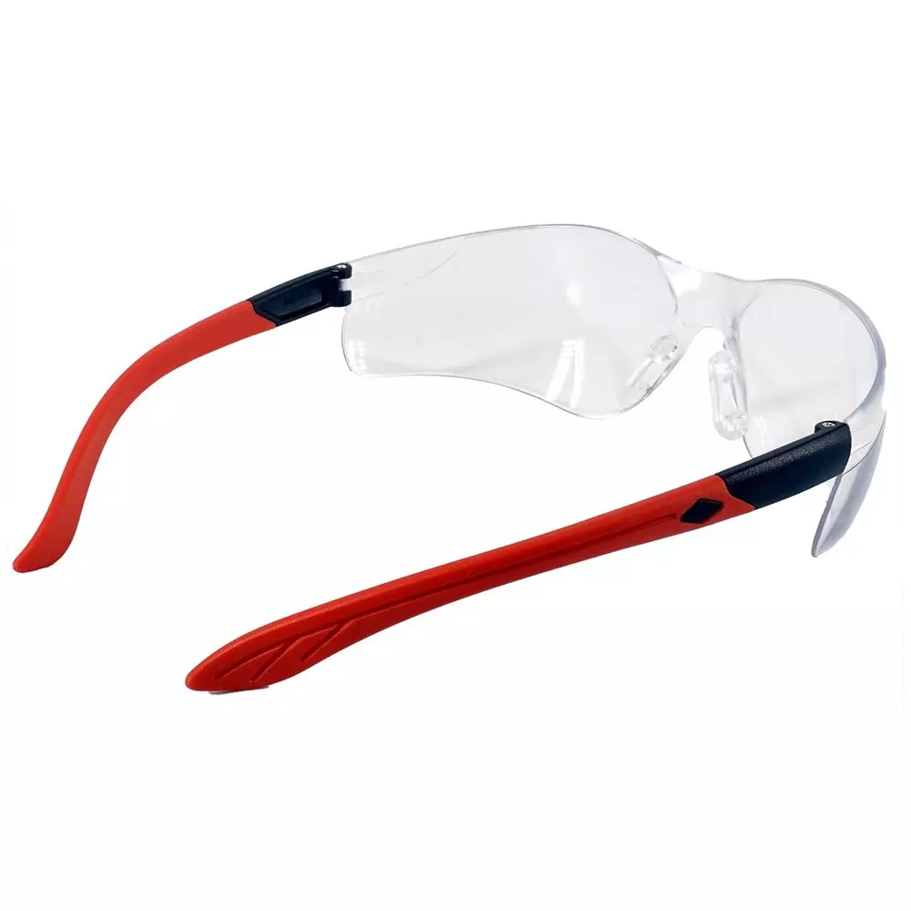 The Mask Lab Safety Goggle Antiscratch Rim Less Transparent, EF-55 (Pack of 12 Pcs)