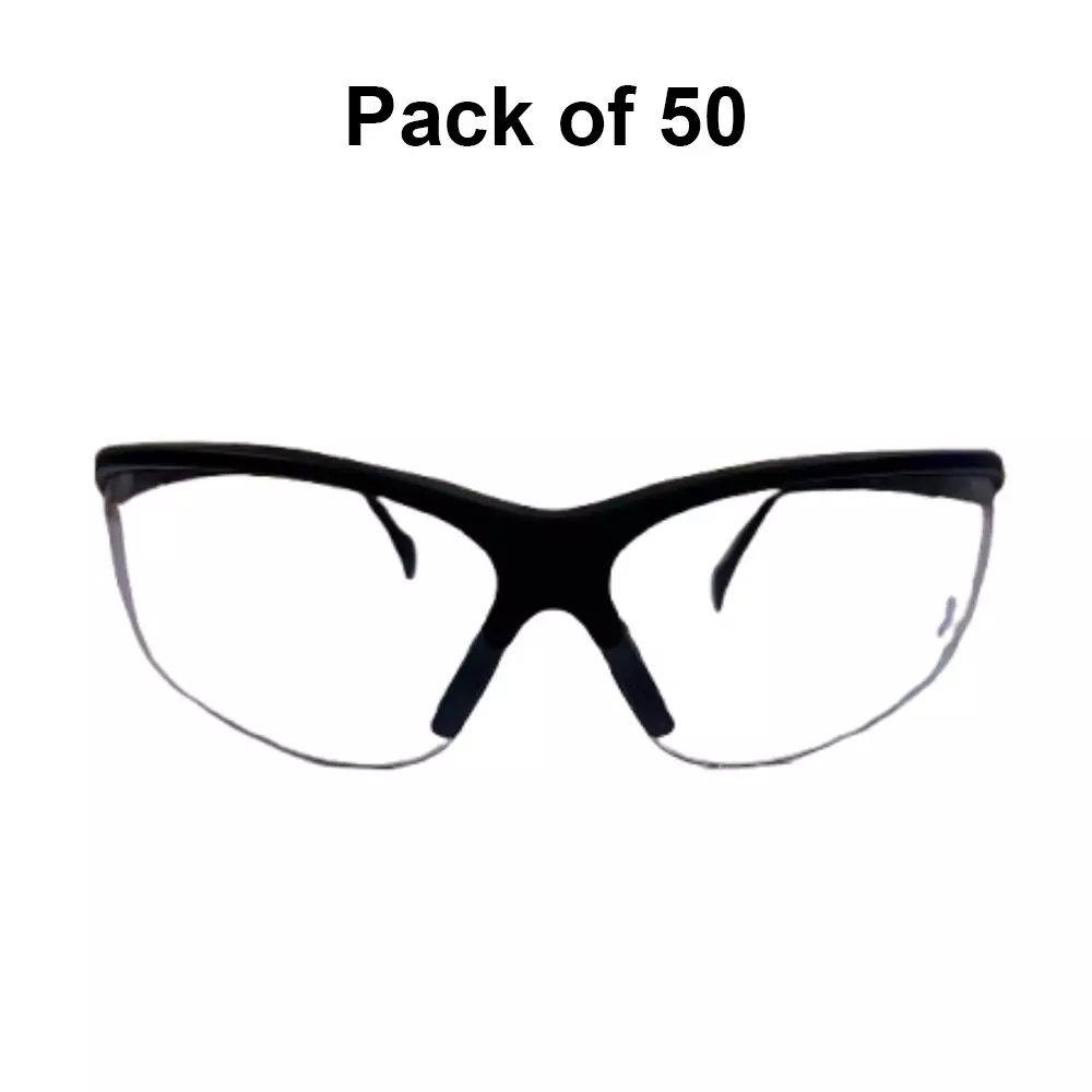 MangX Anti-Fog Safety Goggles Advanced Lens Coating Clear Color, MX-GOG-AF-10 (Pack of 10)