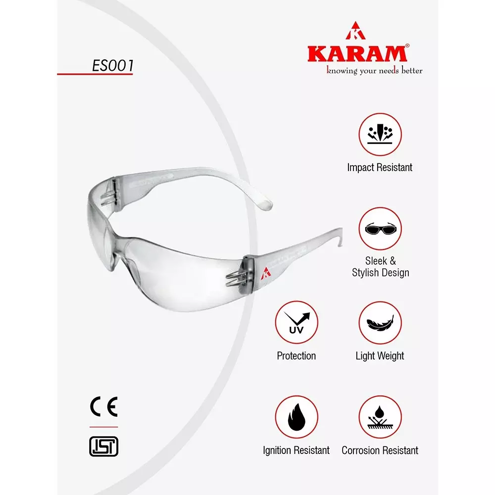 karam-construction-workers-choice-safety-spectacles-polycarbonate-lens-frameless-with-999-uv-protected-scratch-impact-resistant-es001clear