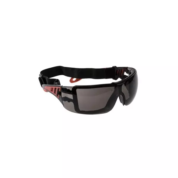 Portwest Smoke Goggles Smoke Full Rim Polycarbonate for Industrial Use, PS11SKR
