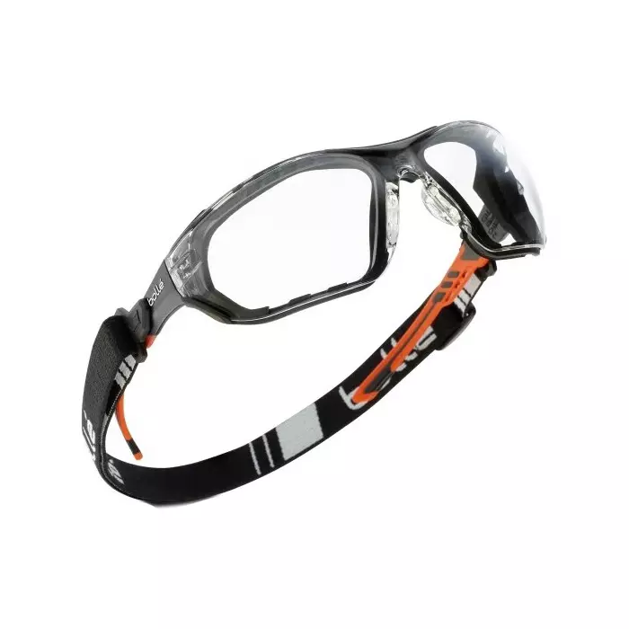 Bolle Safety NESS+ Anti-Mist UV Safety Glasses Clear PC Lens, PSSNESF028