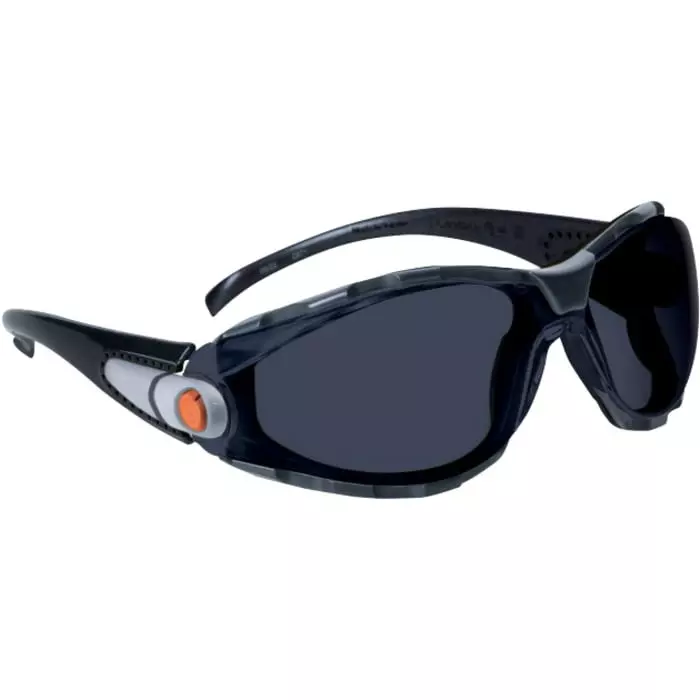 Delta Plus PACAYA Anti-Mist Safety Glasses Smoke Polycarbonate Lens Vented, PACAYA SMOKE (Pack of 10)