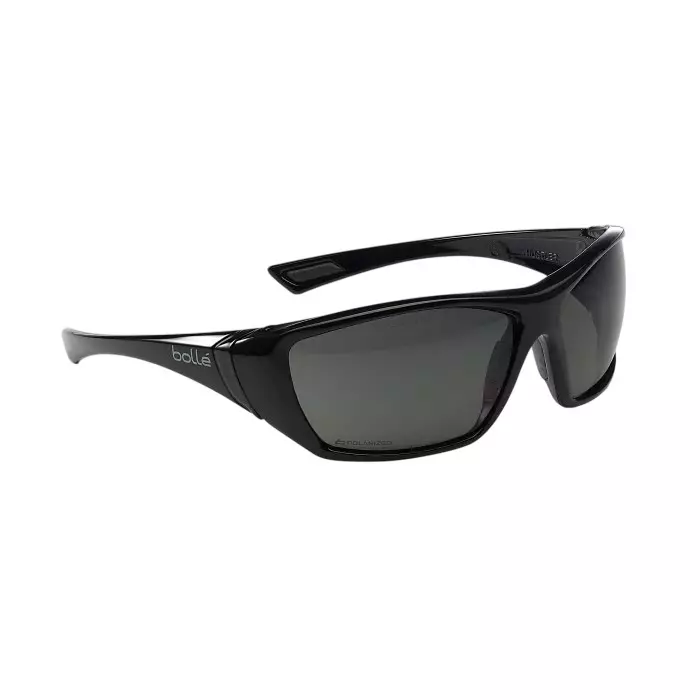 Bolle Safety HUSTLER Anti-Mist Safety Glasses Smoke PC Lens, HUSTPOL