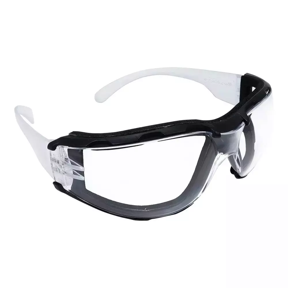 BISON LIFE Hicross Safety Goggle Anti-Scratch, Anti-Fog Polycarbonate Clear Lens with UV Protection (Pack of 5 Pcs)