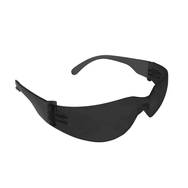 BISON LIFE Kristal Safety Goggle Anti-Scratch Polycarbonate Full Clear and Black Lens with UV Protection (Pack of 15 Pcs)
