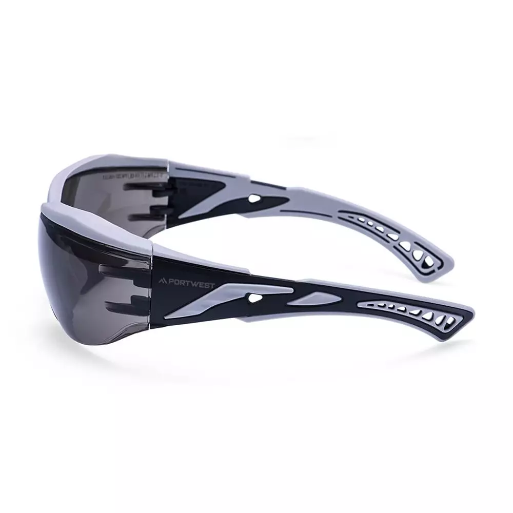 portwest-safety-glasses-smoke-regular-fit-polycarbonate-for-industrial-use-ps20skr