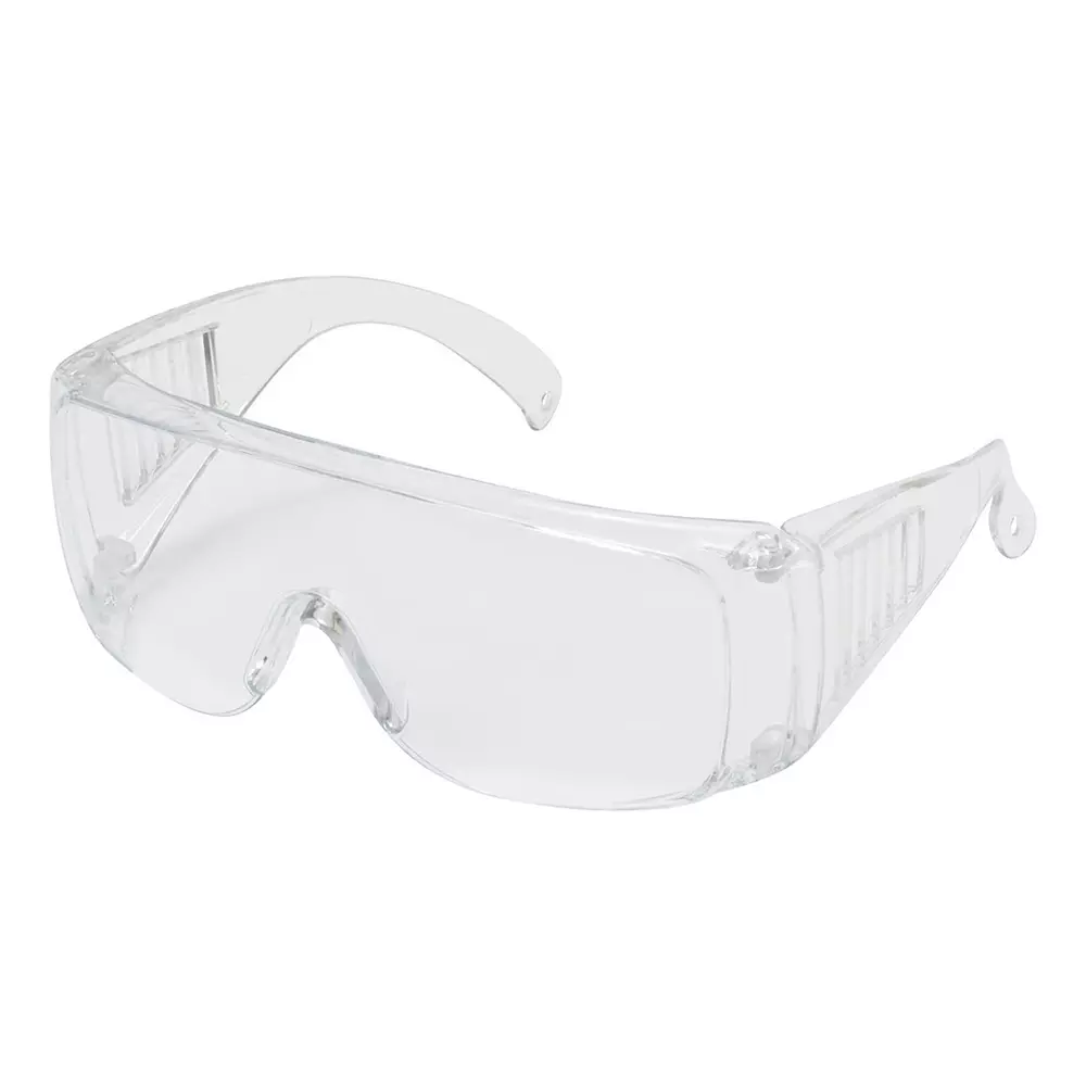 Monotaro Polycarbonate Safety Protection Glasses Single-Lens Type Clear, 54831754 (Pack of 12 Piece)
