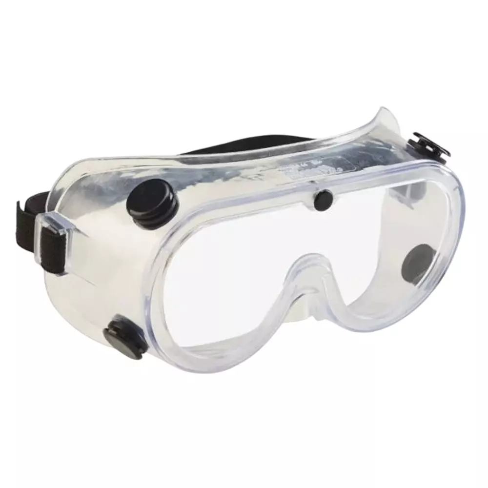 Udyogi Safety Goggles Polycarbonate Clear Lens Universal Fit, UD 49 CLEAR