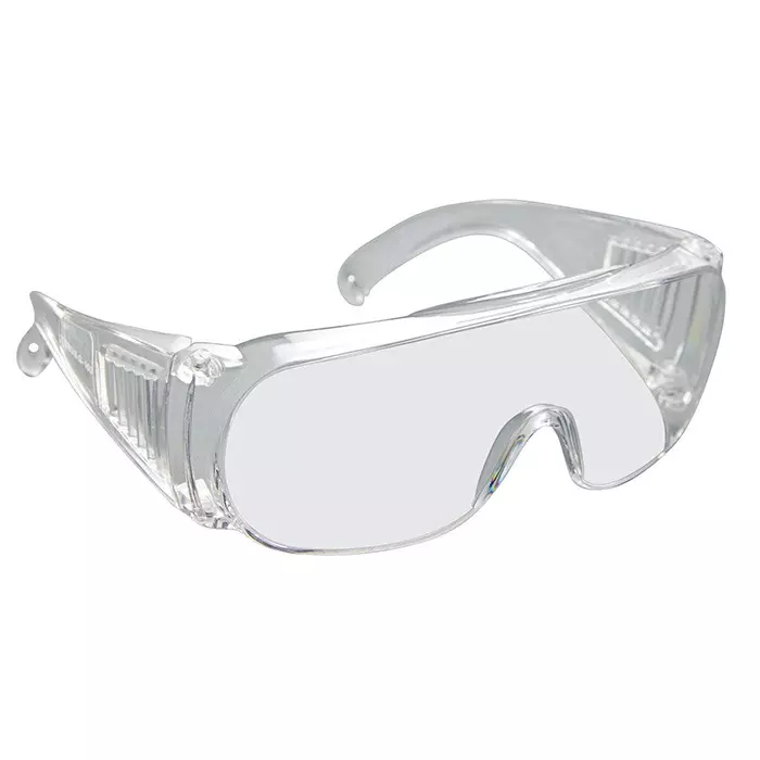 Venus Safety Goggle CHC-AF Type 100 % Metal Free, Screw Less Design PVC Clear, E-603 (Pack of 10)