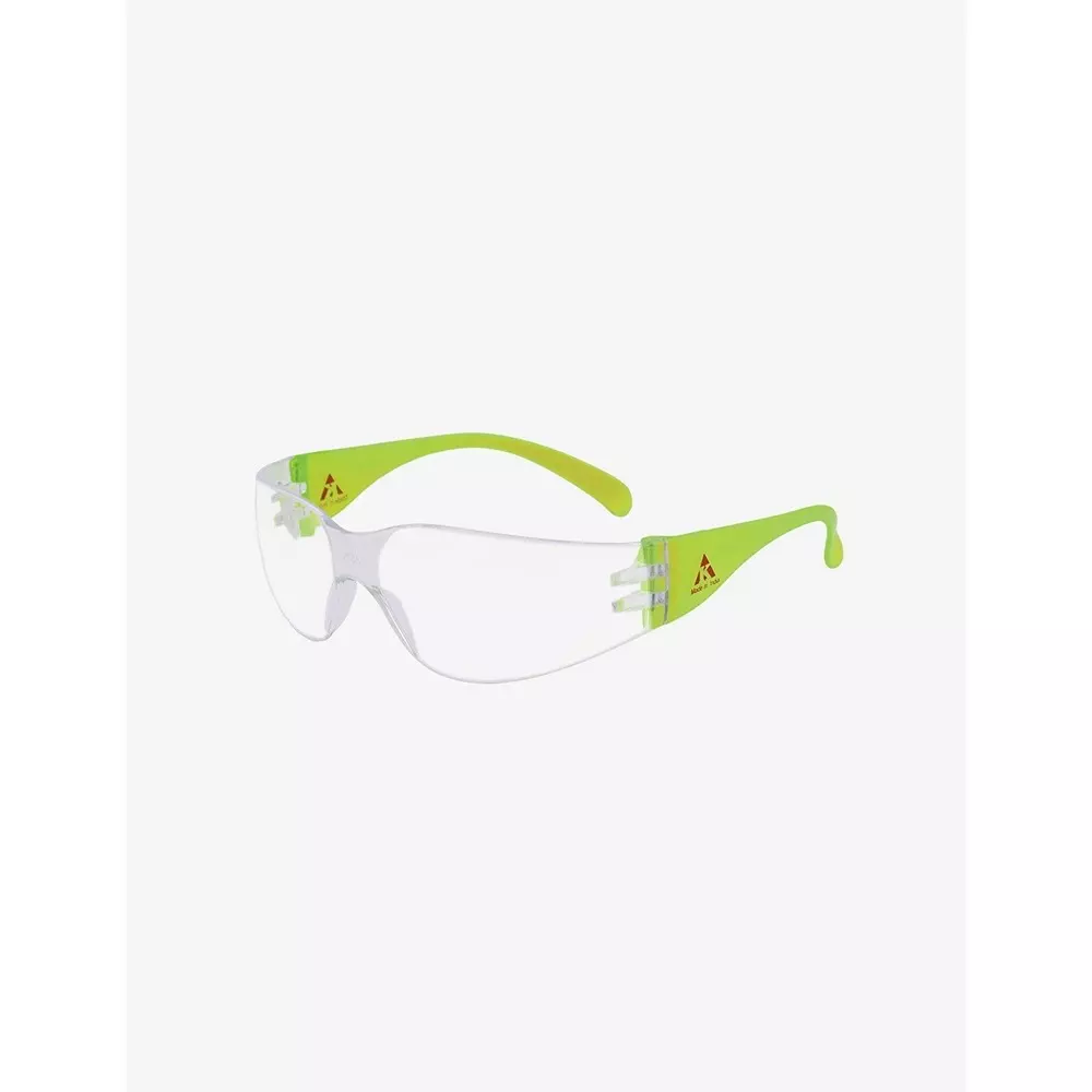 Karam Construction Worker’s Choice Safety Spectacles Polycarbonate Lens Frameless with 99.9% UV Protected Scratch & Impact Resistant, ES001(CLEAR)NG