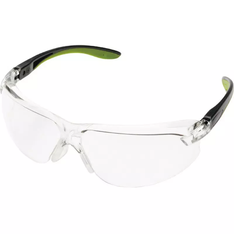 MIDORI Safety Glasses Binocular Type Shape, MP-822-GN